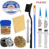 MHM Mechanic Krem Lehim 183°C 42GR Havya Uc Temizleyici Flux Lehim Toplama CP-3015 Lehim Emme Teli Spatula SETI03