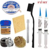 MHM Mechanic Krem Lehim 183°C 42GR Havya Uc Temizleyici Flux Lehim Toplama CP-3015 Lehim Emme Teli Spatula STK02