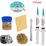 MHM Mechanic Krem Lehim 183°C 42GR Havya Uc Temizleyici Flux Lehim Toplama CP-3515 Lehim Emme Teli Spatula K04