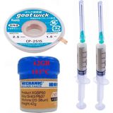 MHM Mechanic Krem Lehim Solder Paste 183°C Noclean SN63 - PB37 42G Lehim Toplama CP-2515 Emme Teli 2 5mm -
