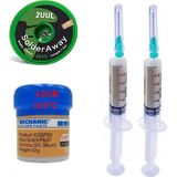 MHM Mechanic Krem/ Lehim Solder Paste 183°C SN63/PB37 42GR Flux Lehim Toplama 2UUL-2015 Emme Fitili 2,0mm ST03