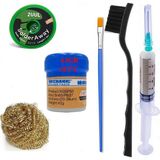 MHM Mechanic Krem/ Lehim Solder Paste 183°C SN63/PB37 42GR Flux Lehim Toplama 2UUL-2015 Emme Fitili 2,0mm ST21