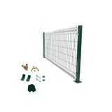 Mhrgroup Cma 1 Adet 50 x 250 cm Panel Çit Takım,yeşil Panel Çit,galvaniz Çit Teli,puntalı Tel Çit Panel,direkli Panel Çit Takımı