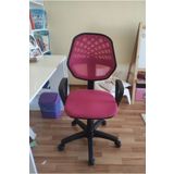 Mhrgroup Cma Pembe Fileli Ofis Sandalyesi,Bilgisayar Sandalyesi,Çalışma Sandalyesi,Döner Sandalye