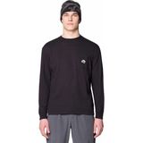 Mhw Logo Pocket Relaxed Erkek Uzun Kollu T-Shirt - Siyah - XL