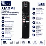 MI-05 Universal Akıllı Kumanda Sesli Komutlu Netflix Prime Video YouTube Tuşlu