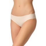 M,I 2802 Bej Kadın Tanga Micro String Tanga İç Çamaşırı Lazer Kesim Bej L