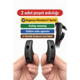 mi dünyası Segway Ninebot F Serisi Poşet Askılığı F20 F25 F30 F40 F2 F2 Pro Scooter Çanta Market Poşet Askısı