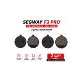 mi dünyası Segway Ninebot F3 Pro Fren Balatası Ön Arka için 2 Çift 4 Adet Scooter Disk Fren Balata Takımı