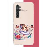 Mi Note 10 Lite Uyumlu Minik Balerin3 Baskılı Silikon Kılıf
