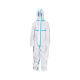 Mi-On Tekstil 50 Adet Şeritli Tek Kullanımlık Tulum - Beyaz - XL - 2XL