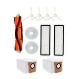 Mi Vacuum Mop X10 Plus-X20 Plus-S10 Plus-S20 Plus Robot Süpürge Fırça,Hepa Filtre,Mop Paspas Bez,Toz Torbası Yedek Parça Seti-11 Parça