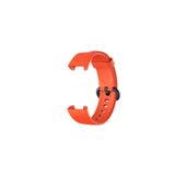 Mi Watch Lite Kordon Akıllı Saat Bileklik Kordonu Silikon Kayış Kordon + Ppma Nano Ekran Koruyucu Turuncu