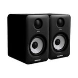 Mı5 Iı Bluetooth | Çift 2x 35W 5'' 2-Yollu Bluetooth Aktif Stüdyo Referans & Dj Monitörü | Hoparlörü - 01-Siyah