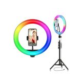Mi7a 14 İnç Profesyonel RGB Ring Light Seti (Halka Işık ve Tripod)