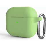 Mi7a Airpods 3.nesil Uyumlu Silikon Airpods Kılıf - Açık Yeşil