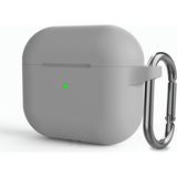 Mi7a Airpods 3.nesil Uyumlu Silikon Airpods Kılıf - Gri