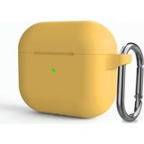 Mi7a Airpods 3.nesil Uyumlu Silikon Airpods Kılıf - Sarı