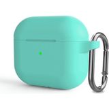 Mi7a Airpods 3.nesil Uyumlu Silikon Airpods Kılıf - Su Yeşili