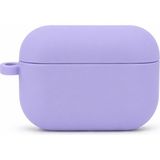 Mi7a Airpods Pro 3 Uyumlu Silikon Koruyucu Kılıf Yumuşak Esnek Kulaklık Kutusu Koruma Kabı - Lila
