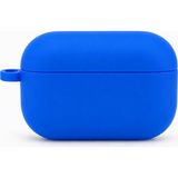 Mi7a Airpods Pro 3 Uyumlu Silikon Koruyucu Kılıf Yumuşak Esnek Kulaklık Kutusu Koruma Kabı - Mavi