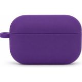 Mi7a Airpods Pro 3 Uyumlu Silikon Koruyucu Kılıf Yumuşak Esnek Kulaklık Kutusu Koruma Kabı - Mor