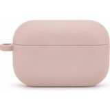 Mi7a Airpods Pro 3 Uyumlu Silikon Koruyucu Kılıf Yumuşak Esnek Kulaklık Kutusu Koruma Kabı - Pudra