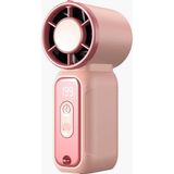 Mi7a El Tipi Turbo Fan 500MAH Mini Vantilatör (Boyun Askılı Fan) - Pembe