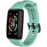 Mi7a Honor Band 6 Akıllı Saat Uyumlu Sportif Silikon Kordon/kayış - Turkuaz - Çok Renkli