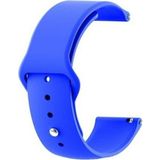 Mi7a Huawei Gt / Gt2 / Gt2 Pro - Honor Magic Watch 2 46MM - Samsung Gear Watch 46MM Silikon Kordon Kayış Mavi