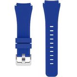 Mi7a Huawei Watch Gt / Gt2 / Gt2 Pro / Gt3 - Honor Magic Watch 2 46MM - Samsung Gear Watch 46MM Silikon Kordon Kayış - Mavi