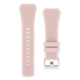 Mi7a Huawei Watch Gt / Gt2 / Gt2 Pro / Gt3 - Honor Magic Watch 2 46MM - Samsung Gear Watch 46MM Silikon Kordon Kayış - Pudra - Pembe
