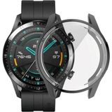 Mi7a Huawei Watch Gt2 46 mm 360 Koruma Silikon Kılıf - Siyah