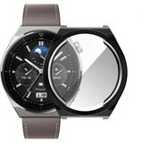 Mi7a Huawei Watch Gt3 Pro 46 mm 360 Tam Koruma Silikon Kılıf - Siyah