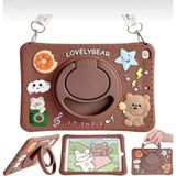 Mi7a Ipad 10. Nesil 10.9 Uyumlu Sevimli Çocuk Tablet Kılıfı Lovelybear