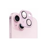 Mi7a iPhone 15 / 15 Plus Uyumlu Full Kamera Lens Koruyucu Tam Kaplama Kamera Adası Koruma Camı