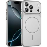 Mi7a iPhone 15 Pro Max Uyumlu Ag Glass Koruyucu Kılıf (Iphone 17 Pro Max Görünümlü) - Gümüş - Çok Renkli