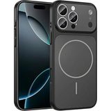 Mi7a iPhone 15 Pro Max Uyumlu Ag Glass Koruyucu Kılıf (Iphone 17 Pro Max Görünümlü) - Siyah - Çok Renkli