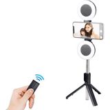 Mi7a Led Işıklı Fonksiyonel Selfie Çubuğu (Tripod + Monopod + Işık)