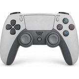 Mi7a P4 Plus Bluetooth Titreşimli Ps4/ps5 Uyumlu Pc Telefon Joystick Kablosuz Oyun Kolu - Gri