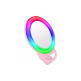 Mi7a Şarjlı Aynalı Rgb Renkli Ring Light Selfie Işığı
