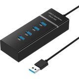 Mi7a Süper Hızlı 4 Port USB 3.0 Hub Çoklayıcı (5gbps Veri Aktarımı) - Siyah