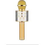 Mi7a WS-858 Karaoke Bluetooth Mikrofon - Altın