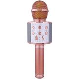 Mi7a WS-858 Karaoke Bluetooth Mikrofon - Rose Gold