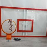 Mia Basketbol Panya Seti 105*180 8 Mm Solid Polikarbon 45 Cm Yayli Cember