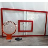 Mia Basketbol Panya Seti Sabit Çember 105*180 8 mm Solid Polikarbon Panya