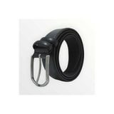 Mia Belt Erkek 3.5 Cm Klasik Siyah Kemer (Dikişli)