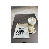 Mia But First Coffee Desenli Kokteyl Peçete - 0,5 x 9 cm - 001-Renkli