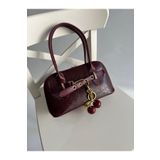 Mia Collection Carlos Model El Ve Kadın Omuz Çantası Bordo (CHARM DAHİL DEĞİLDİR)