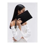Mia Collection Dantel Model Clutch Çanta , Portföy Çanta , El Çantası Siyah